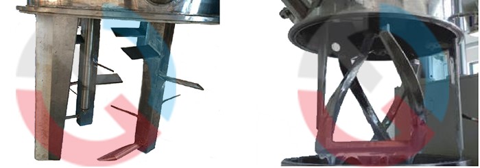 行星攪拌機攪拌槳葉結(jié)構(gòu)